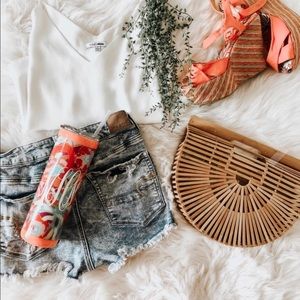 Bamboo hand bag Brand New✨